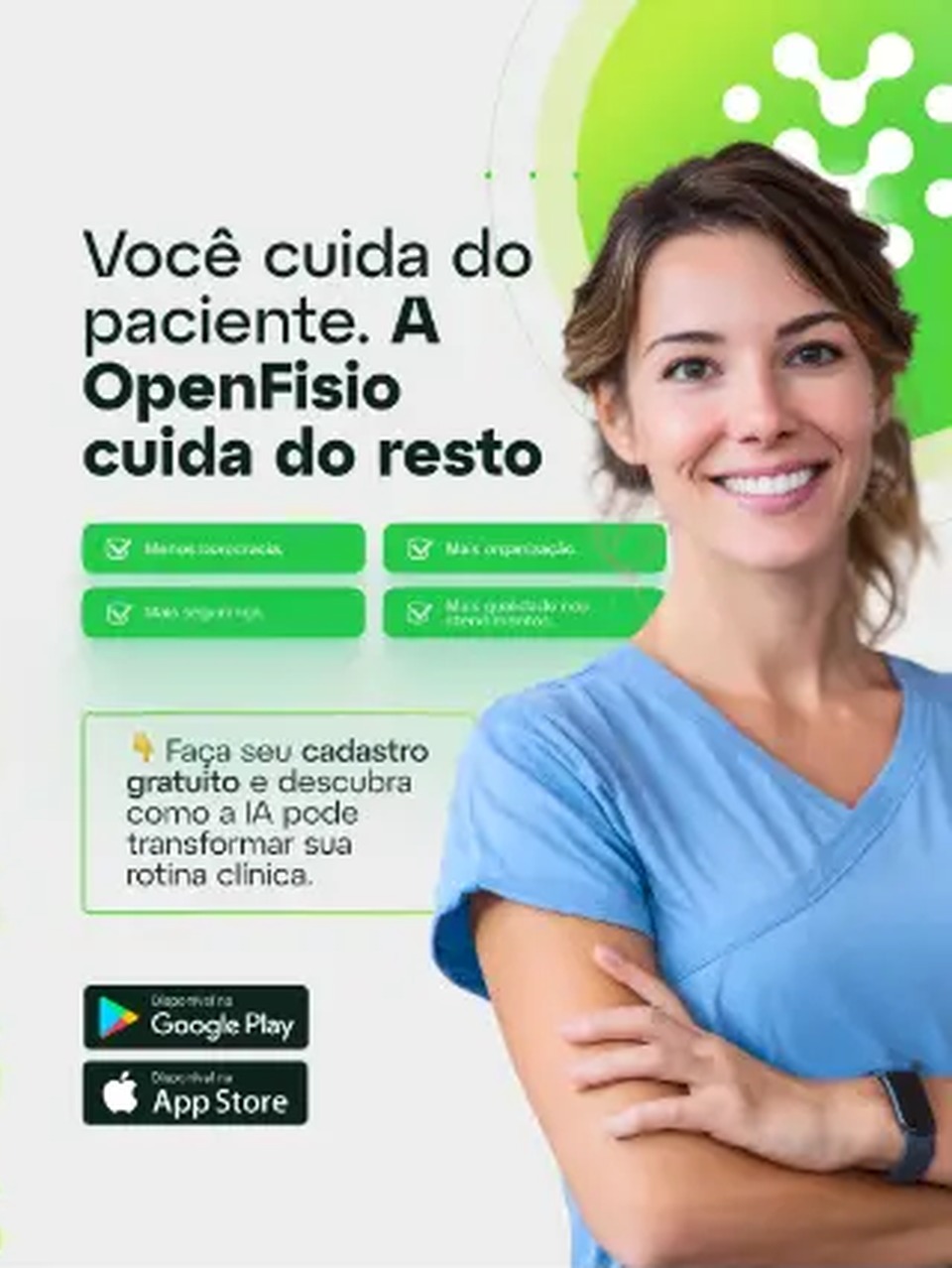 Slide 6 de 6 sobre a OpenFisio